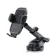 Tech-Protect V8 Universal Air Vent / Dashboard Car Holder - Melns - Universāls stiprinājums turētājs auto ventilācijas režģa vai paneļa