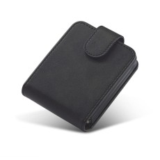 Tech-Protect Wallet Book Case priekš Samsung Galaxy Flip7 5G - Melns - sāniski atverama grāmatiņa / grāmatveida maks