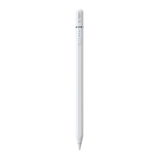 Tech-Protect Digital Magnetic Pen Touch Screen Stylus Drawing - Balts - Universāls vadības kociņš / pildspalva priekš ekrāniem (Apple Pencil)