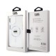 Karl Lagerfeld IML Karl MagSafe series Back Case KLHMP16LHLSKIH priekš Apple iPhone 16 Pro - Caurspīdīgs - silikona-plastikāta aizmugures apvalks / bampers-vāciņš