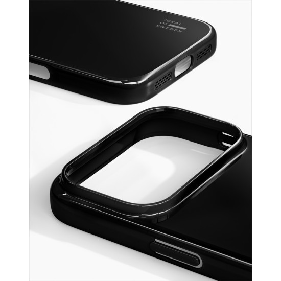 iDeal of Sweden Slim Back Case with MagSafe priekš Apple iPhone 17 Pro - Glossy Black - silikona aizmugures apvalks / bampers-vāciņš