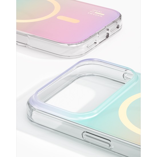 iDeal of Sweden Clear MagSafe Back Case priekš Apple iPhone 17 Pro - Shimmer - silikona aizmugures apvalks / bampers-vāciņš