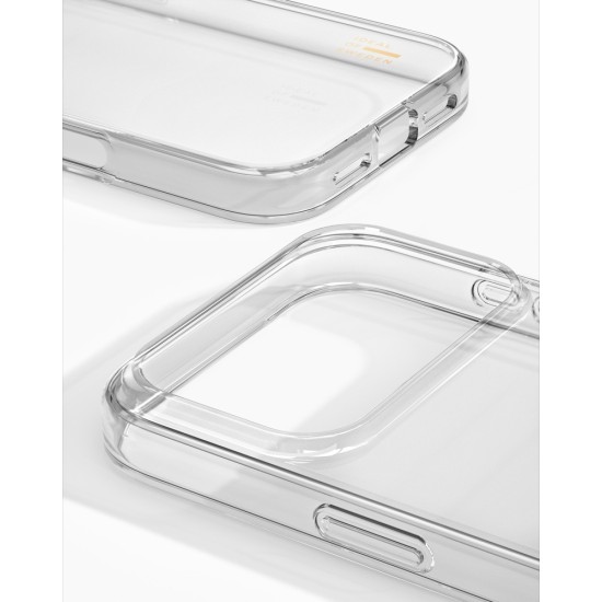iDeal of Sweden Clear Back Case priekš Apple iPhone 17 Pro - Clear - silikona aizmugures apvalks / bampers-vāciņš