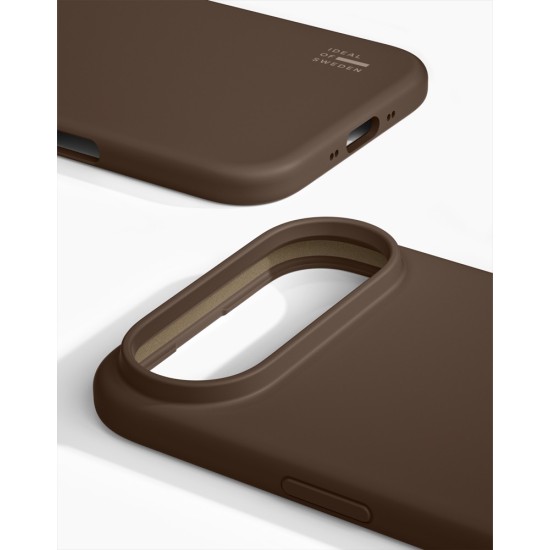 iDeal of Sweden Silicone Back Case priekš Apple iPhone 17 Air - Mocha Mousse - silikona aizmugures apvalks / bampers-vāciņš