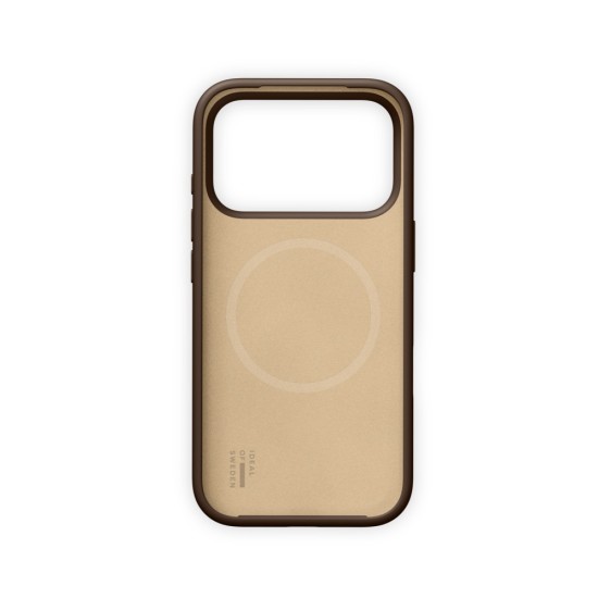 iDeal of Sweden Silicone MagSafe Back Case priekš Apple iPhone 17 Pro - Mocha Mousse - silikona aizmugures apvalks / bampers-vāciņš