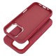 Frame MagSafe Back Case priekš Apple iPhone 15 - Sārts - matēts silikona aizmugures apvalks / bampers-vāciņš