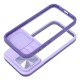 Slider Back Case priekš Apple iPhone 15 - Violets - silikona aizmugures apvalks / bampers ar kameras aizsargmehānismu