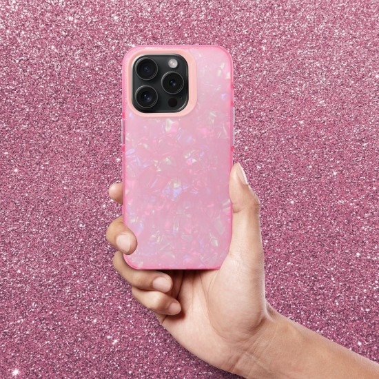 Tutti Frutti Back Case priekš Apple iPhone 16 Pro - Rozā - silikona aizmugures apvalks / bampers-vāciņš