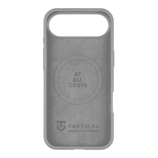 Tactical MagForce Velvet Smoothie Back Case with MagSafe priekš Apple iPhone 17 Pro - Gaiši Pelēks - silikona aizmugures apvalks / bampers-vāciņš