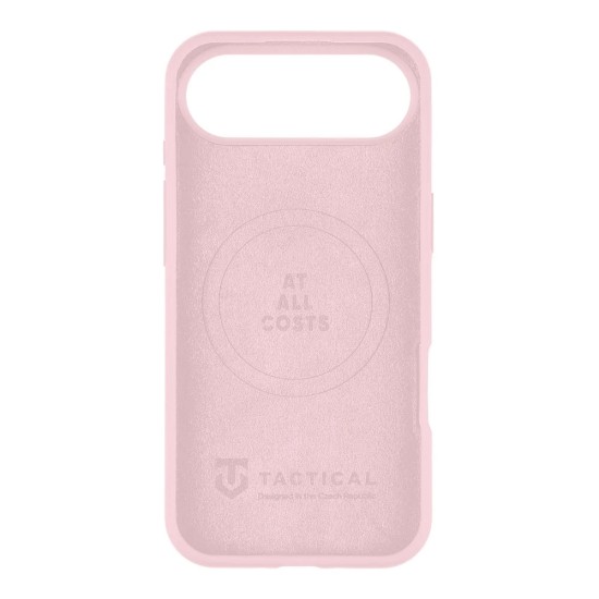 Tactical MagForce Velvet Smoothie Back Case with MagSafe priekš Apple iPhone 17 Pro - Gaiši Rozā - silikona aizmugures apvalks / bampers-vāciņš