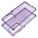Matrix Clear Back Case priekš Samsung Galaxy S25 FE 5G S731 - Violets - silikona aizmugures apvalks / bampers-vāciņš