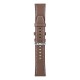 22mm Forcell F-design Eco Leather Watchband Strap - Brūns - mākslīgās ādas siksniņas (jostas) priekš pulksteņiem