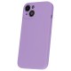 OEM Silicone Back Case (Microfiber Soft Touch) priekš Apple iPhone 17 Air - Violets - matēts silikona aizmugures apvalks