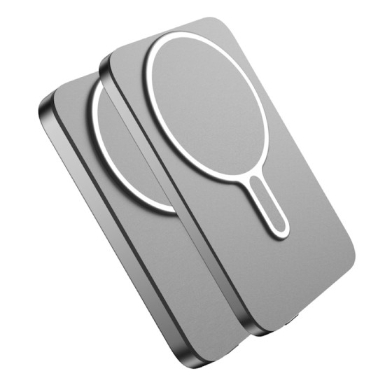 Qualo 5000mAh MagSafe Power Bank 20W with USB Type-C - Pelēks - Ārējas uzlādes batereja lādētājs-akumulators ar MagSafe