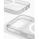 iDeal of Sweden Clear MagSafe Back Case priekš Apple iPhone 17 Pro - Clear - silikona aizmugures apvalks / bampers-vāciņš