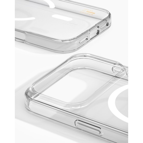 iDeal of Sweden Clear MagSafe Back Case priekš Apple iPhone 17 Pro Max - Clear - silikona aizmugures apvalks / bampers-vāciņš