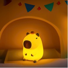 Light Friendly Capybara 3D LED Night Lamp 14cm - Kapibara - LED lampa