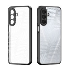 Dux Ducis Aimo Back Case priekš Samsung Galaxy A17 4G A175 / A17 5G A176 - Caurspīdīgs / Melns - triecienizturīgs silikona-plastikāta aizmugures apvalks / bampers-vāciņš