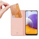 Dux Ducis Skin Pro series priekš Samsung Galaxy A17 4G A175 / A17 5G A176 - Rozā Zelts - sāniski atverams maciņš ar magnētu un stendu