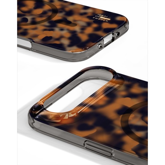 iDeal of Sweden Clear MagSafe Back Case priekš Apple iPhone 17 Air - Tortoise - silikona aizmugures apvalks / bampers-vāciņš