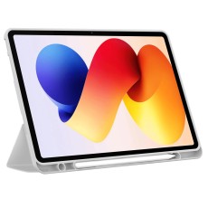 Tech-Protect SC Pen Book Case priekš Xiaomi Redmi Pad 2 Pro - Pelēks - sāniski atverams maciņš ar magnētu un stendu