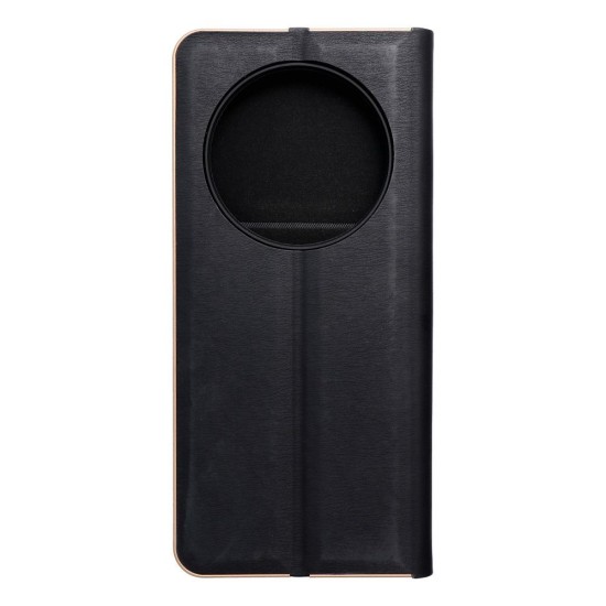 Luna Book Gold Case priekš Xiaomi Redmi 15C 5G - Melns - sāniski atverams maciņš ar magnētu un stendu
