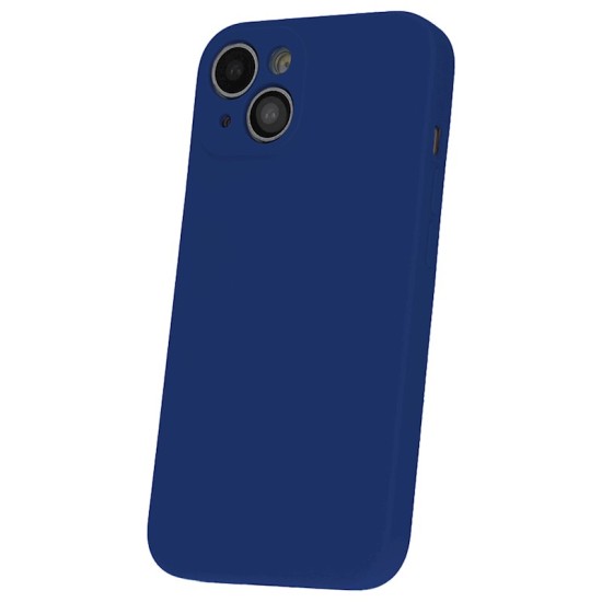 OEM Silicone Back Case (Microfiber Soft Touch) priekš Apple iPhone 17 Pro - Zils - matēts silikona aizmugures apvalks