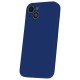 OEM Silicone Back Case (Microfiber Soft Touch) priekš Apple iPhone 17 Pro - Zils - matēts silikona aizmugures apvalks