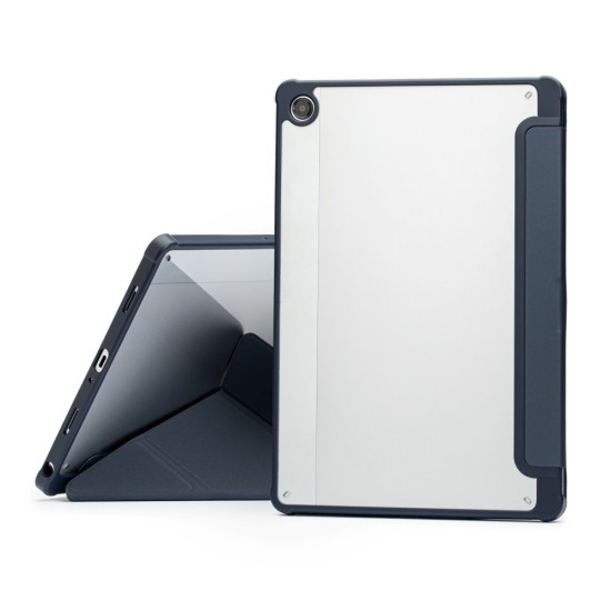 Reach Origami Case priekš Samsung Galaxy Tab A11 X130 / X135 / A9 X110 / X115 - Tumši Zils - sāniski atverams maciņš ar magnētu un stendu