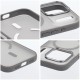 Flexline Mag Cover with MagSafe priekš Apple iPhone 17 Pro Max - Pelēks - matēts silikona-plastikāta aizmugures apvalks / bampers-vāciņš