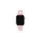 iDeal of Sweden Resnin Watch Band priekš Apple Watch 42 / 44 / 45 / 46mm / Ultra 49 mm - Pink Pearl - siksniņa (josta) priekš pulksteņiem