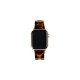 iDeal of Sweden Resin Watch Band priekš Apple Watch 38 / 40 / 41 mm / Series 10 / 11 (42mm) - Tortoise - siksniņa (josta) priekš pulksteņiem