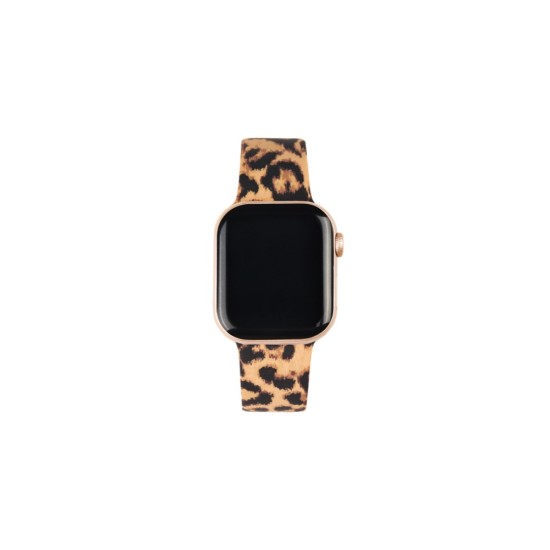 iDeal of Sweden Silicone S-M Watch Band priekš Apple Watch 38 / 40 / 41 mm / Series 10 / 11 (42mm) - Timeless Leo - silikona siksniņa (josta) priekš pulksteņiem
