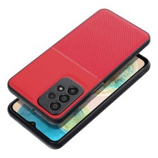 Forcell Noble Back Case для Samsung Galaxy S26 5G - Красный - накладка из искусственный кожи с встроенной металической пластиной / бампер-крышка
