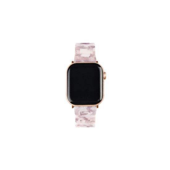 iDeal of Sweden Resin Watch Band priekš Apple Watch 42 / 44 / 45 / 46mm / Ultra 49 mm - Pink Pearl - siksniņa (josta) priekš pulksteņiem