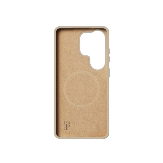 iDeal of Sweden Silicone MagSafe Back Case priekš Samsung Galaxy S26 Ultra 5G - Beige - silikona aizmugures apvalks / bampers-vāciņš