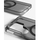 iDeal of Sweden Clear MagSafe Back Case priekš Samsung Galaxy S26 Ultra 5G - Tinted Black - silikona aizmugures apvalks / bampers-vāciņš