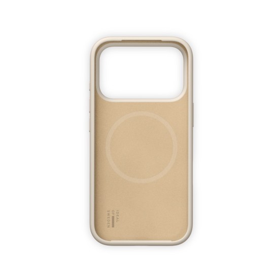 iDeal of Sweden Silicone MagSafe Back Case priekš Apple iPhone 17 Pro - Cloud Dancer - silikona aizmugures apvalks / bampers-vāciņš