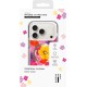 iDeal of Sweden Clear MagSafe Back Case priekš Apple iPhone 16 Pro - Tropical Floral - silikona-plastikāta aizmugures apvalks / bampers-vāciņš