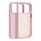 Forcell F-Protect Frame Premium Back Case with MagSafe priekš Apple iPhone 17 Pro Max - Rozā - silikona aizmugures apvalks / bampers-vāciņš