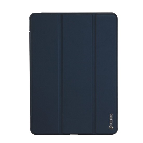 Dux Ducis Domo series priekš Apple iPad Pro 11 (2018) / Air 4 (2020) / Air 5 (2022) / Air 11 (2024 / 2025 / 2026) - Tumši Zils - sāniski atverams maciņš ar magnētu un stendu