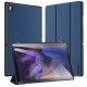 Dux Ducis Domo series priekš Samsung Galaxy Tab A11 Plus X230 / X236 / Tab A9 Plus X210 / X215 / X216 - Tumši Zils - sāniski atverams maciņš ar magnētu un stendu