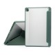 Reach Origami Case priekš Samsung Galaxy Tab A11 Plus X230 / X236 / A9 Plus X210 / X215 / X216 - Tumši Zaļš - sāniski atverams maciņš ar magnētu un stendu