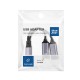 BlueStar Adapter 2in1 Type-C (male) to 2x Type-C (female) - Melns - USB-C austiņu izejas sadalītājs