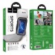 Hoco Sport Armband priekš viedtālruņiem ar 6.5 - 7.0 -inch ekrānu - Melns - Universāls maks ietvars - Sporta futlāris rokas aproce fitnesam saite