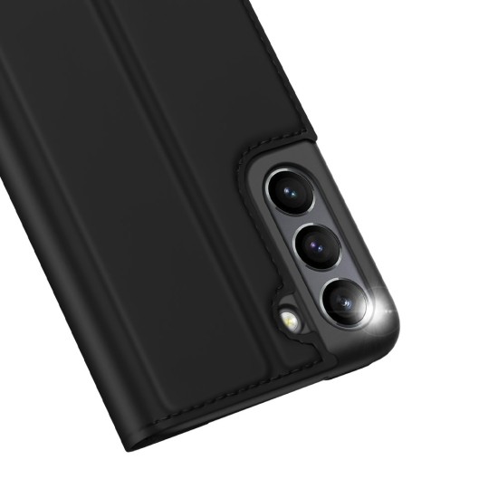 Dux Ducis Skin Pro series priekš Xiaomi 17 - Melns - sāniski atverams maciņš ar magnētu un stendu