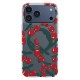 Cherry Back Case with MagSafe priekš Apple iPhone 16 - Caurspīdīgs - silikona aizmugures apvalks / bampers-vāciņš