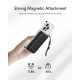 Veger MagOn 10000mAh QC 3.0 / PD 20W Power Bank with MagSafe - Melns - Ārējas uzlādes batereja lādētājs-akumulators (Power Bank)