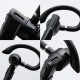 BlueStar Adventure Universāla Bluetooth V5.3 bezvadu austiņa - Melna
