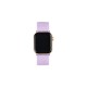 iDeal of Sweden Soft Braid Watch Band priekš Apple Watch 38 / 40 / 41 mm / Series 10 / 11 (42mm) - Lavender Milk - auduma siksniņa (josta) priekš pulksteņiem